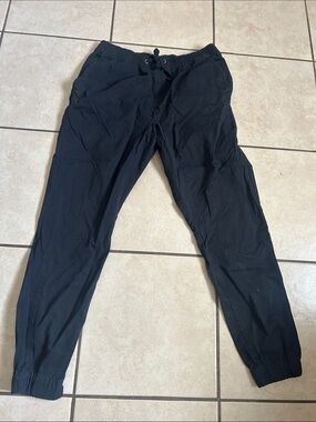 Crooks & Castles Black Drawstring Joggers